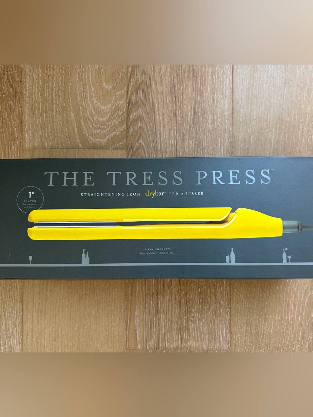 Drybar Yellow Ceramic Hair Straightener